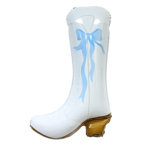 Balloon Foil Cowboy Boot Coquette