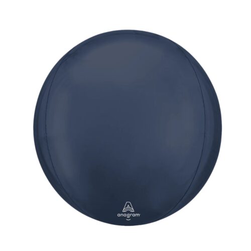 Balloon Foil Orbz 16" Navy